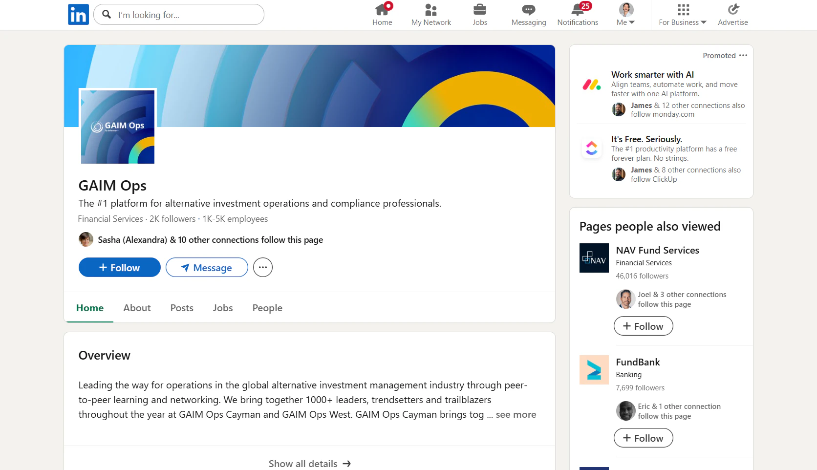 GAIM Ops LinkedIn