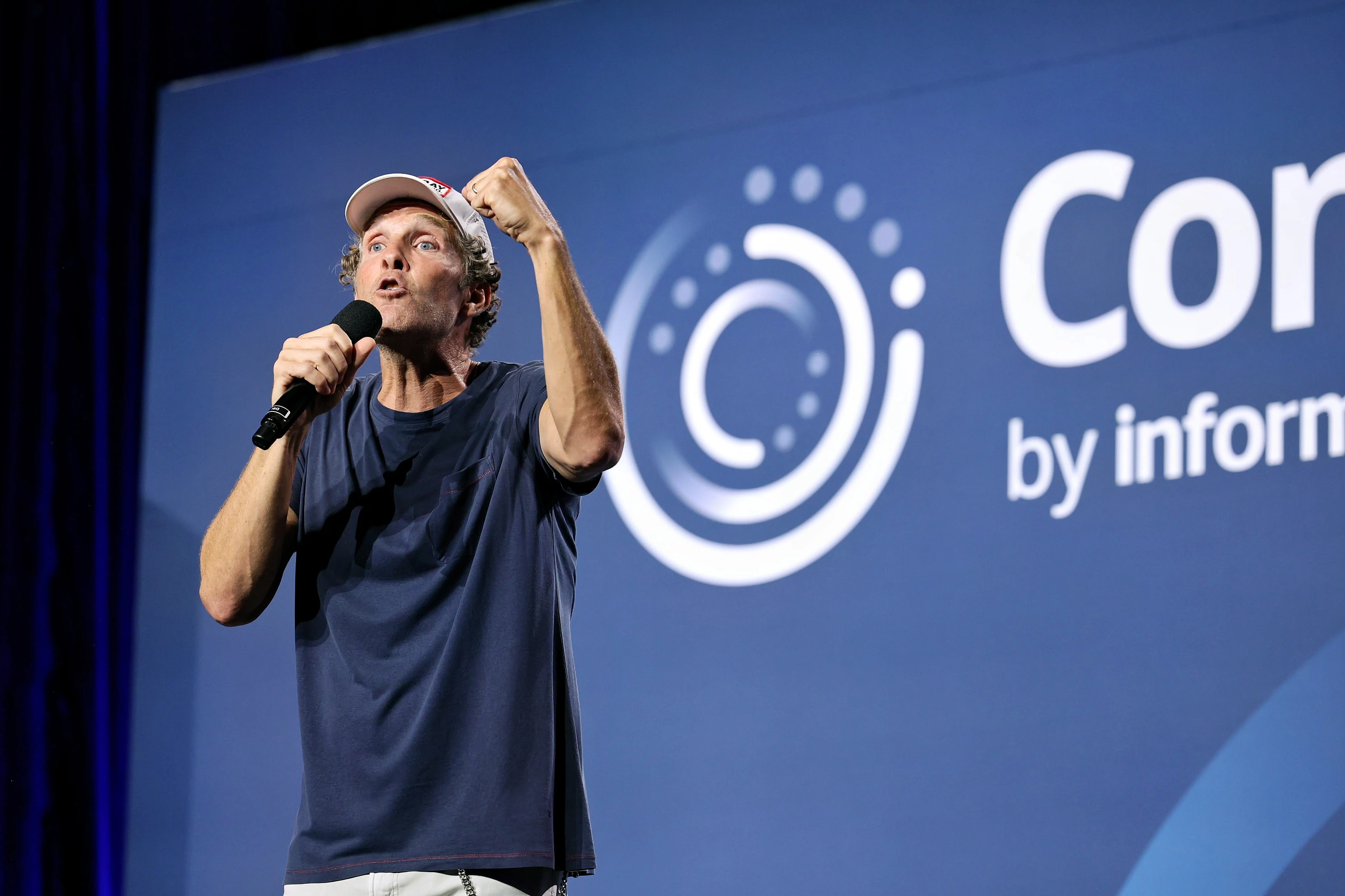 Jesse Itzler on stage at Connect Spring Marketplace 2026