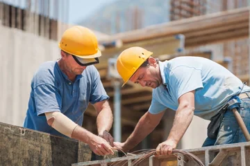 Contractors at site