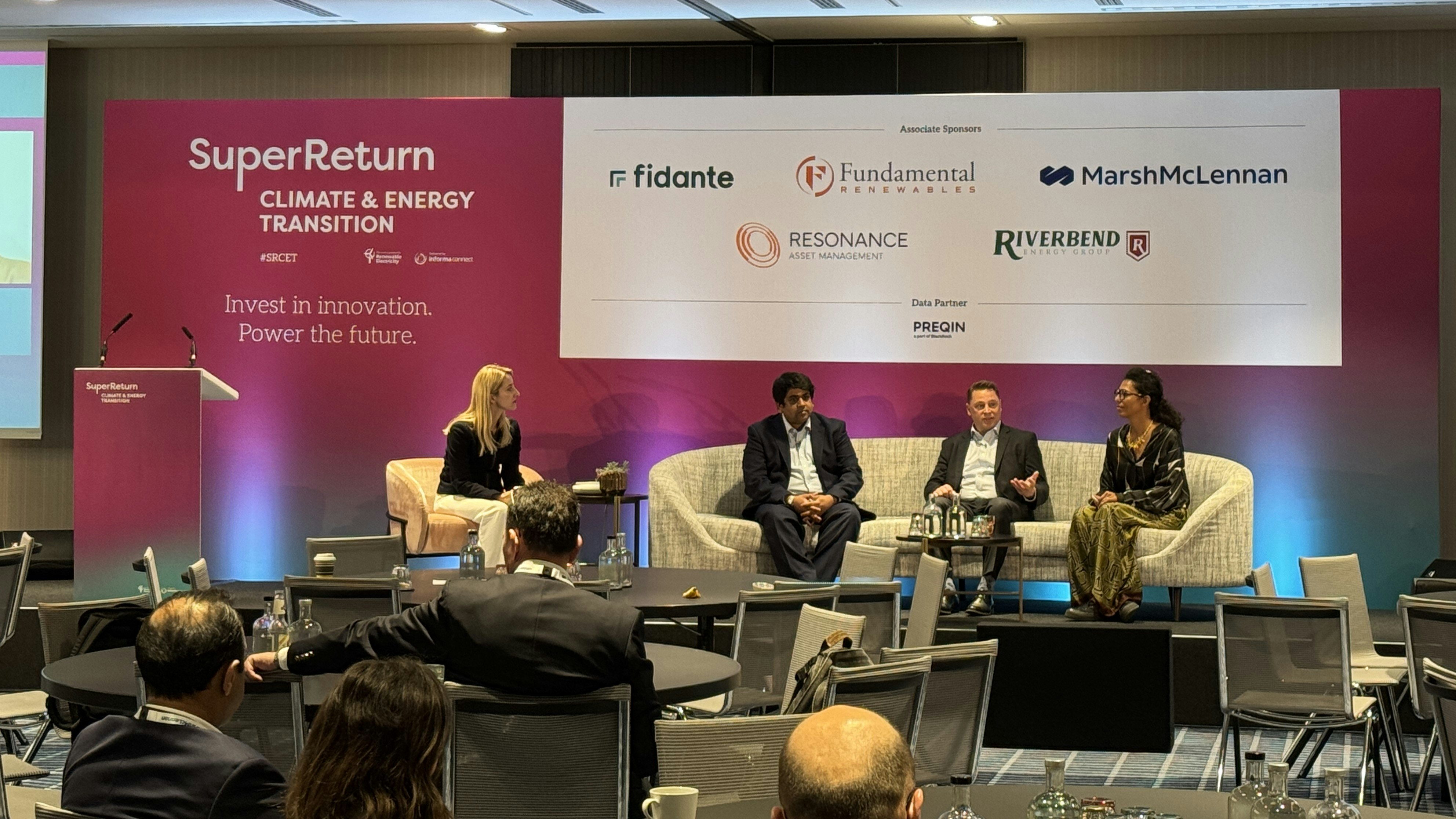 SuperReturn Energy Transition | Hear the latest market intelligence