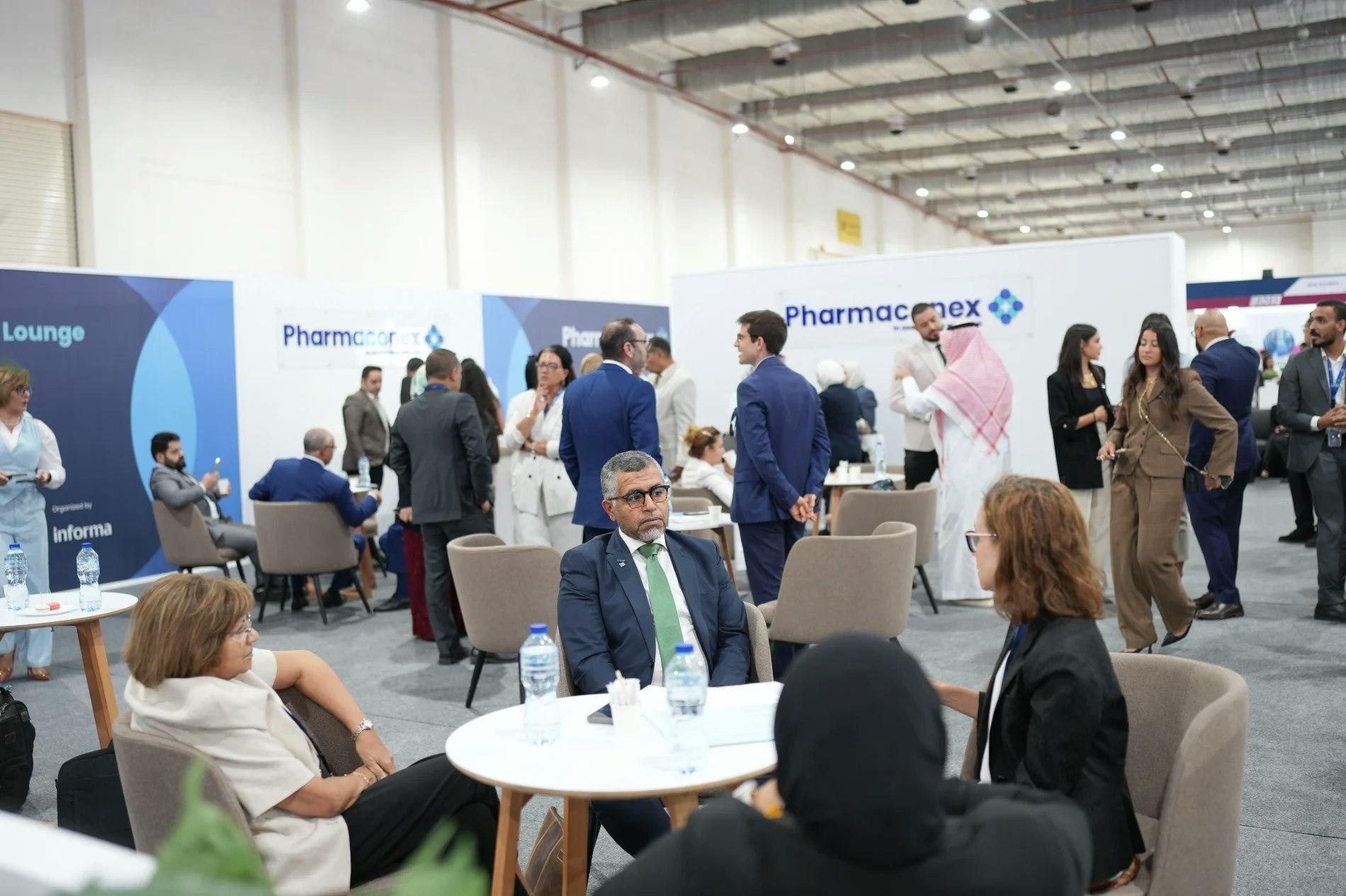 People exploring at Pharmaconex Exhibition