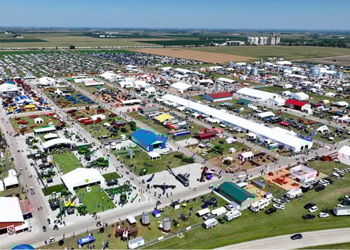 View the floor plan for the 2025 Farm Progress Show