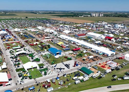 View the floor plan for the 2025 Farm Progress Show