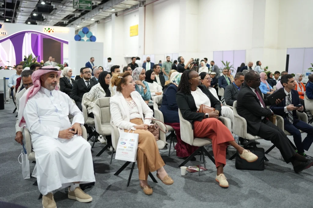 People Attending Pharmaconex exhibition