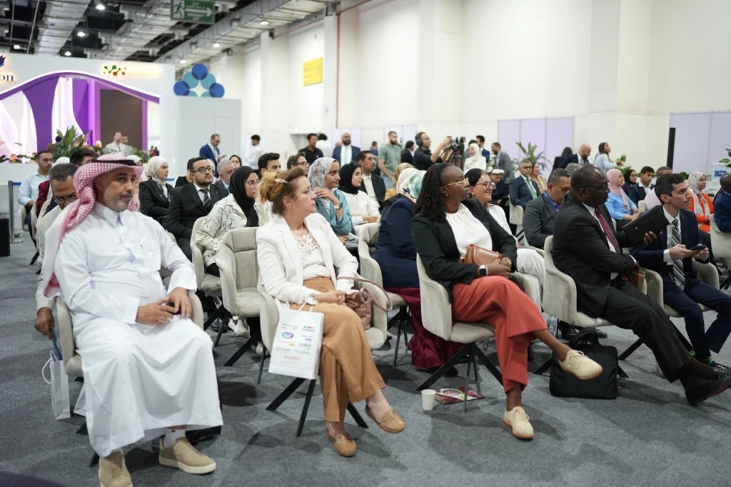 People Attending Pharmaconex exhibition