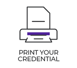print your credential