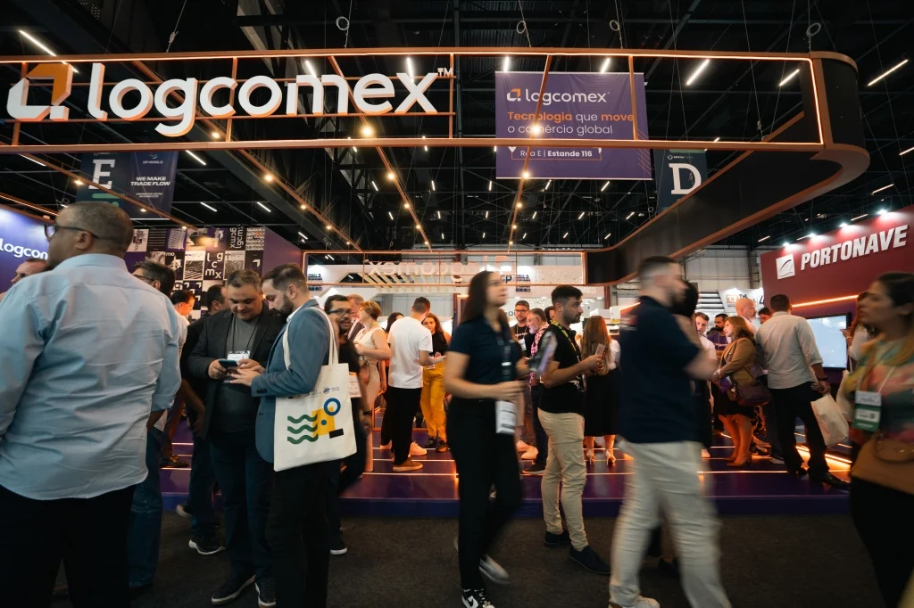 Estande da Logcomex na Intermodal South America