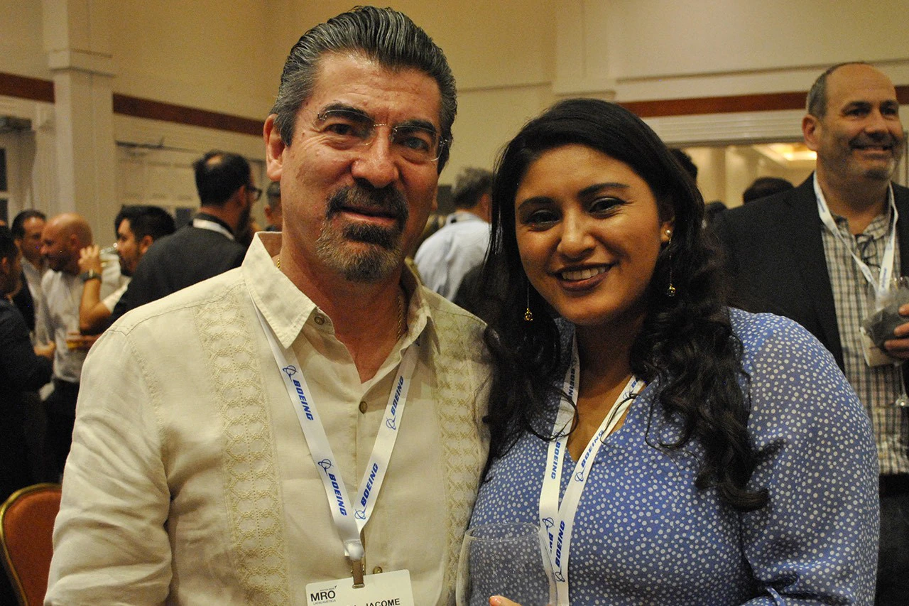 2 people taking photo