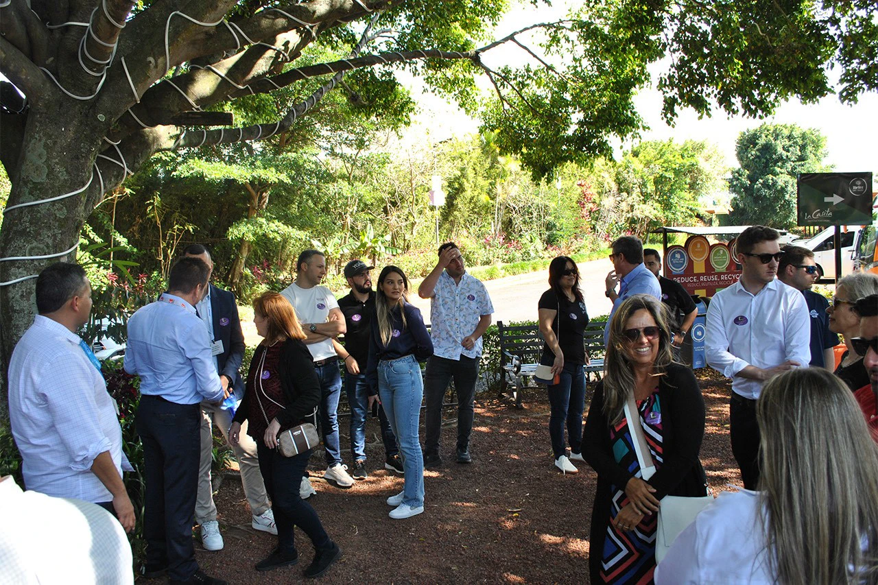 Outside area of event