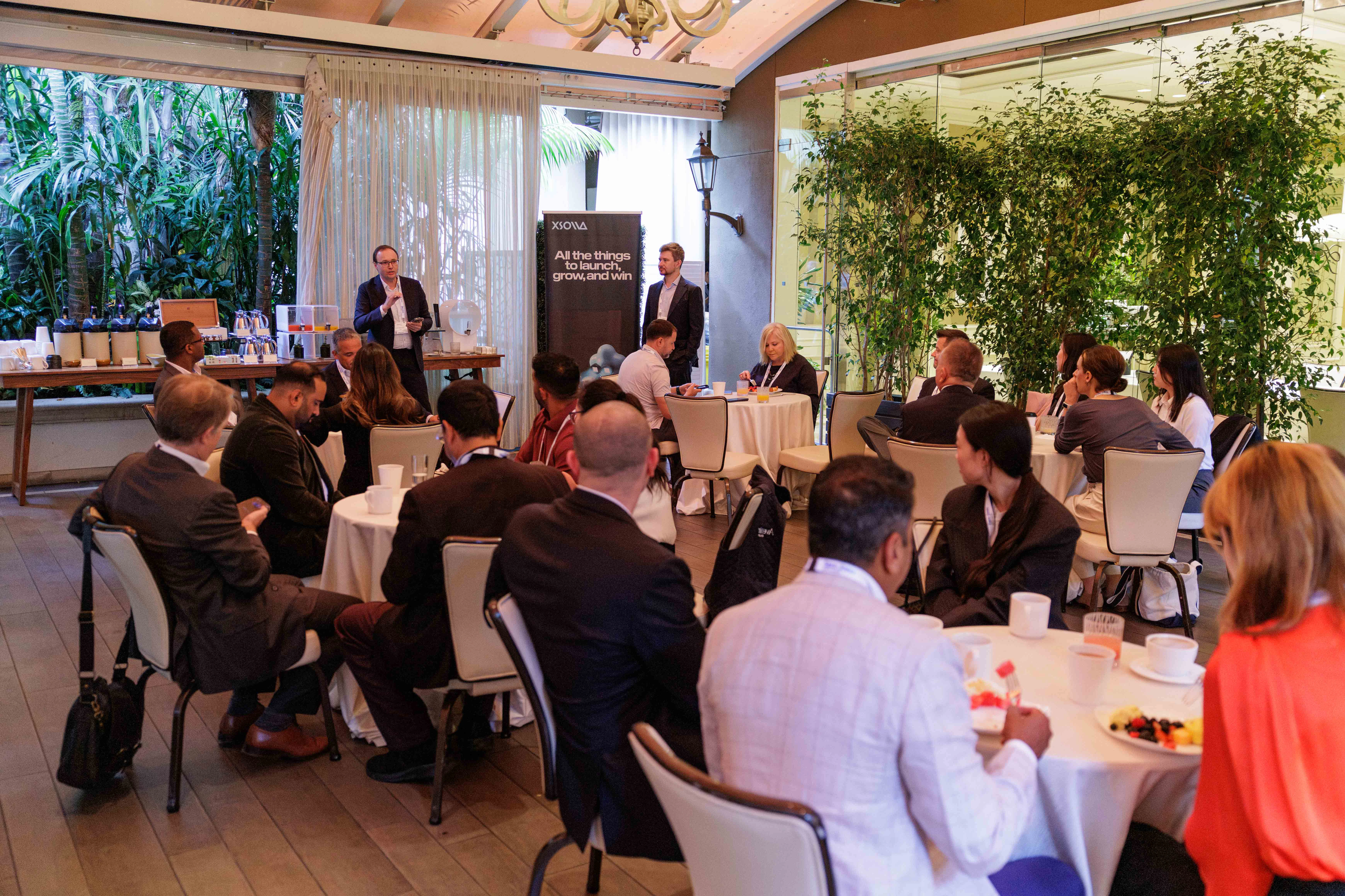 Host a discussion at a fund administration event