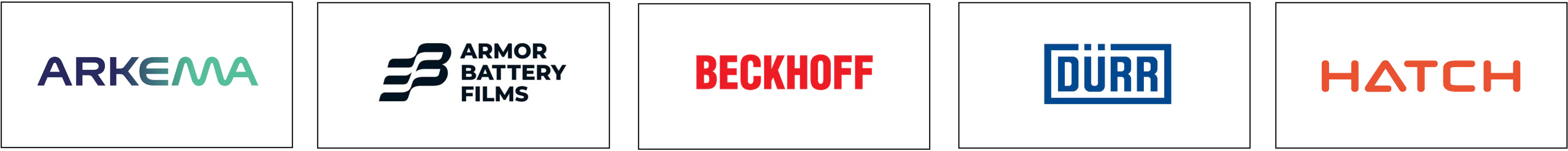 Manufacturing & Production exhibitors logos