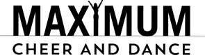 Maximum Cheer and Dance logo.