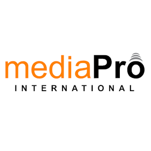 Media Pro logo – SES 2025 Exhibitor providing innovative event technology, creative design solutions, and AV rental services