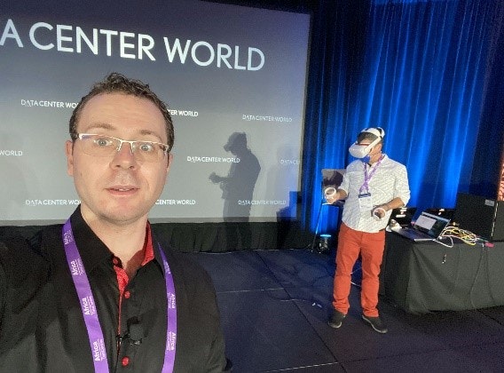 Data Center World 2021 AR/VR keynote