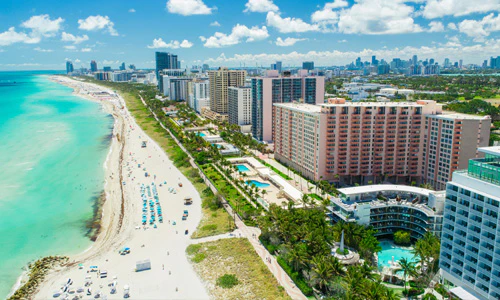 Miami Beach aerial