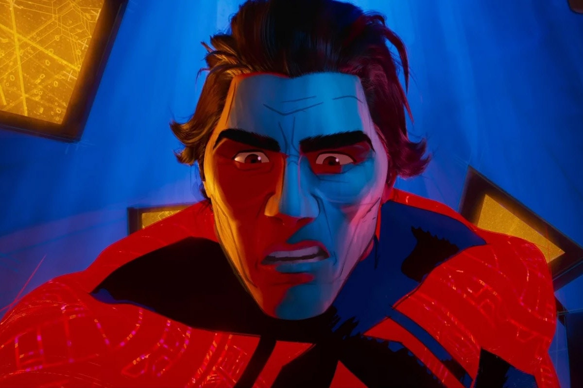 Miguel looks angry with his mask off