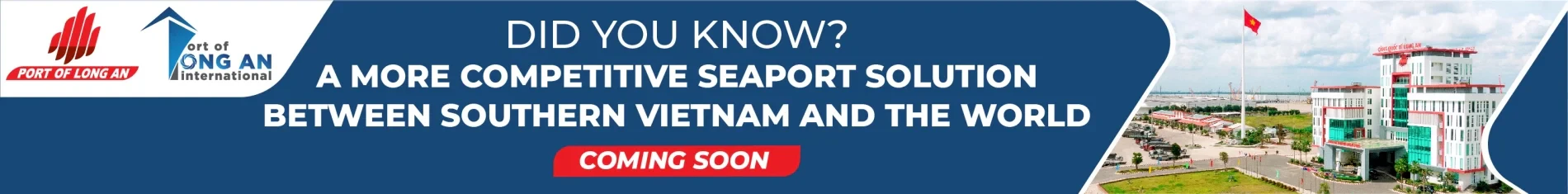 Long An International Port Horizontal Banner