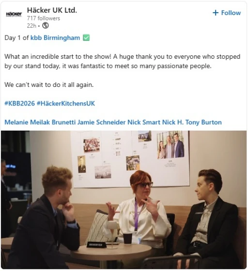 People at kbb Birmingham 2026
