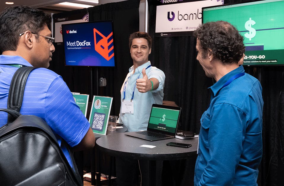 Finovate fintech event