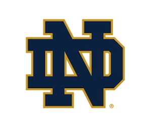 University of Notre Dame logo.