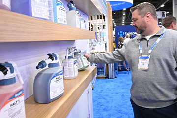 Contractors at ISSA Show North America