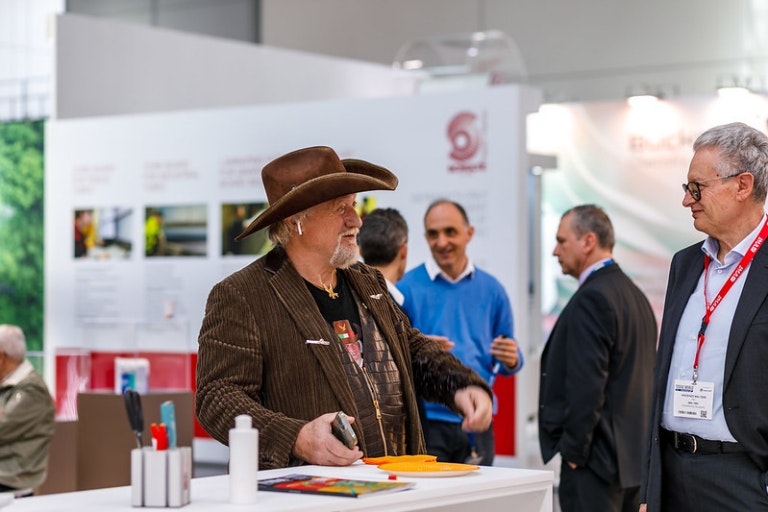 Tissue World Exhibition Visitors