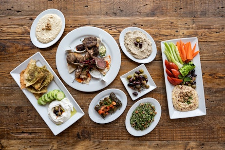various mediterranean plates