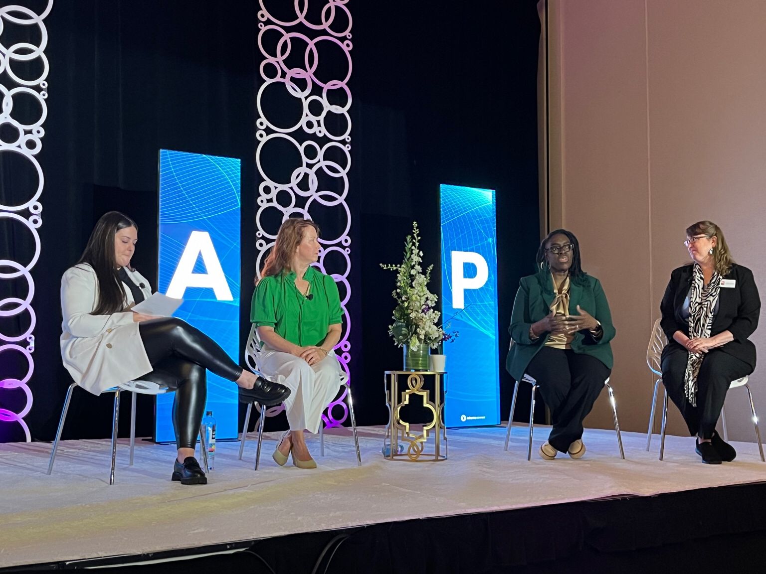 Panel of speakers at PAP conference