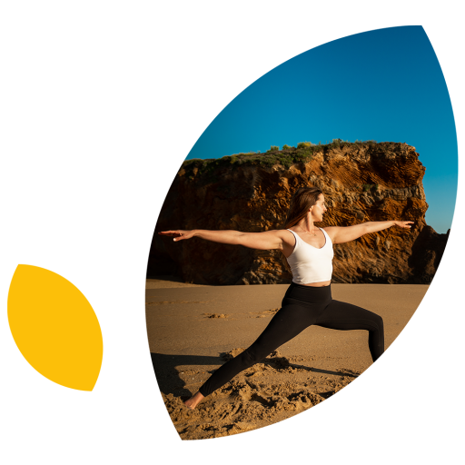 Morning Yoga on the Beach