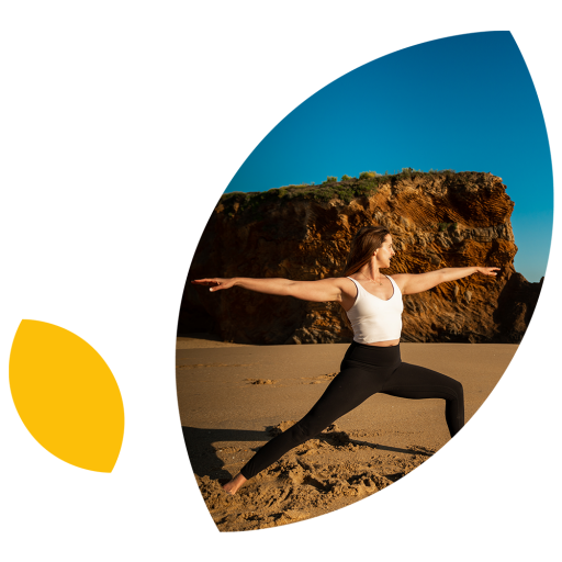 Morning Yoga on the Beach