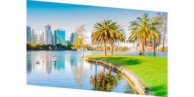 A photo of downtown Orlando