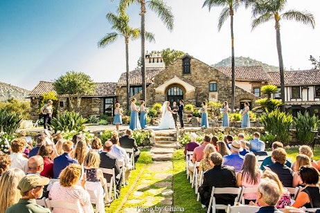 outdoor wedding ceremony