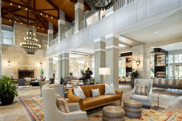 San Antonio Texas Hill Country Resort & Spa main lobby
