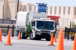 MACK Truck driving on course
