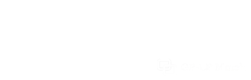 RE GP LP white logo
