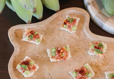 Tuna rice cracker
