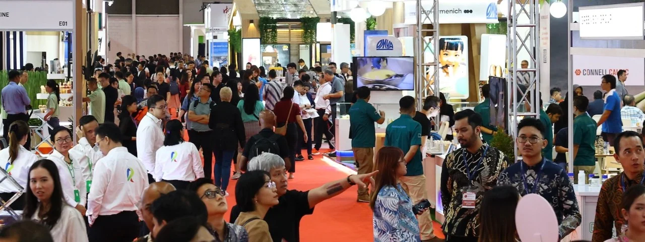 Visitors at Fi Asia Indonesia