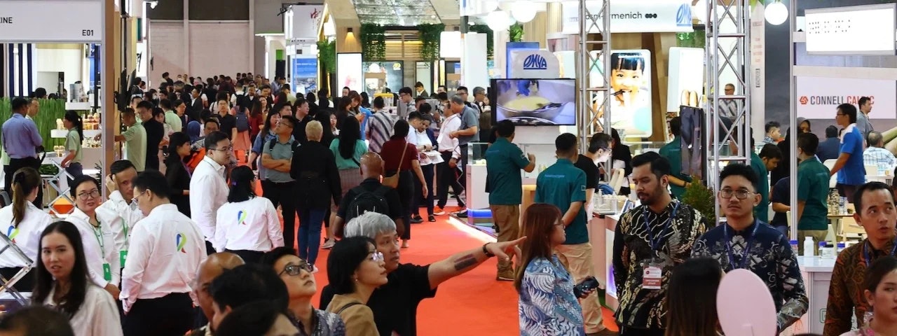 Visitors at Fi Asia Indonesia