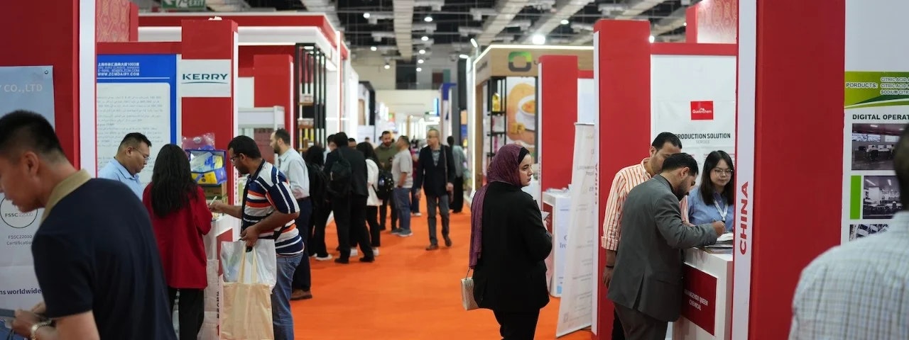 Show floor at Fi Africa