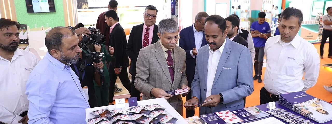 Exhibitor demo at VitaFood India