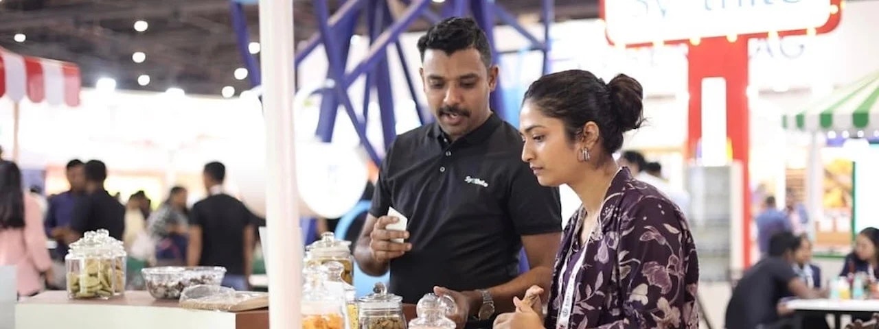 Product display at Fi India