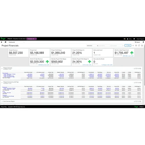 Sage Intacct Construction
