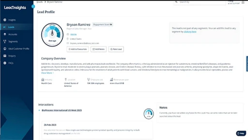 Key Features of Lead Insights 2