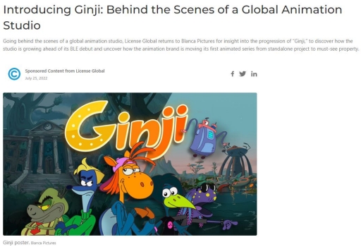Introducing Ginji: Behind the Scenes of a Global Animation Studio