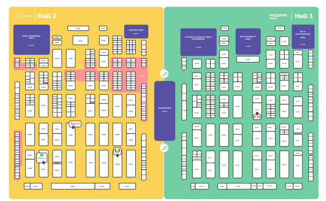 Fi Africa & ProPak MENA-Floor Plan