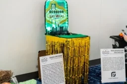 Las Vegas Themed Cart on Display