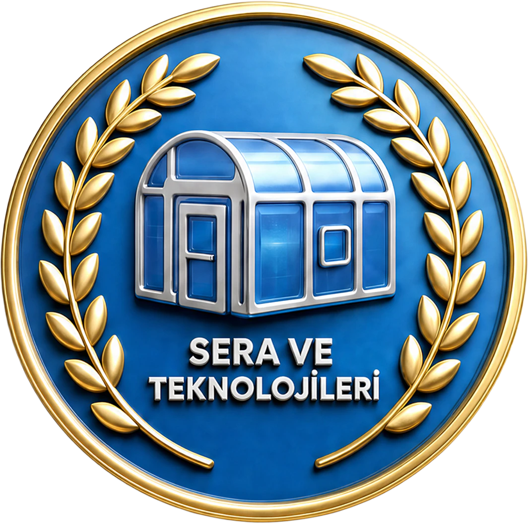 Sera ve Teknolojileri kategorisi simgesi — çelenk içinde sera çizimi