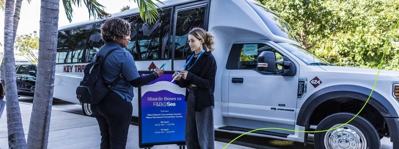 Shuttle Buses to and From F&B@Sea