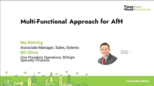 Tissue World Miami Seminar Presentation Susan Irving