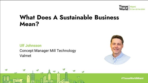 Tissue World Miami Seminar Presentation Susan Irving